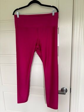 Bright Pink Stretch Leggings NWT